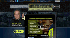 Desktop Screenshot of inthetrencheswithfatherrick.com